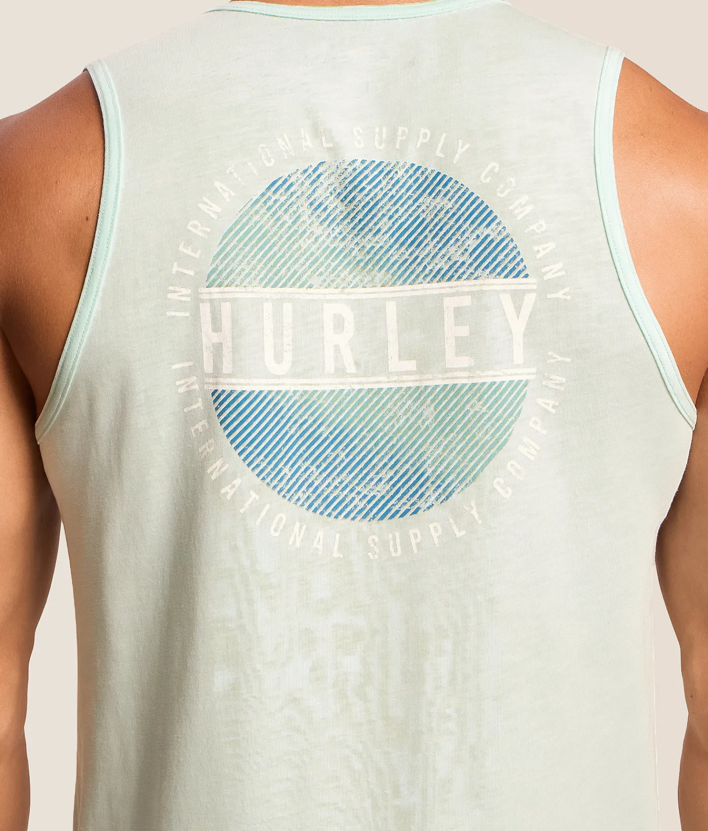 Hurley Parallel Tank Top White Clearwater Sale