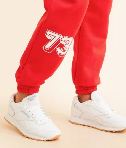 Bottoms | FITZ + EDDI Park City Utah Jogger High Risk Red