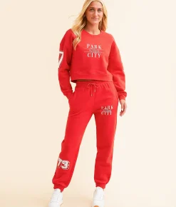 Bottoms | FITZ + EDDI Park City Utah Jogger High Risk Red