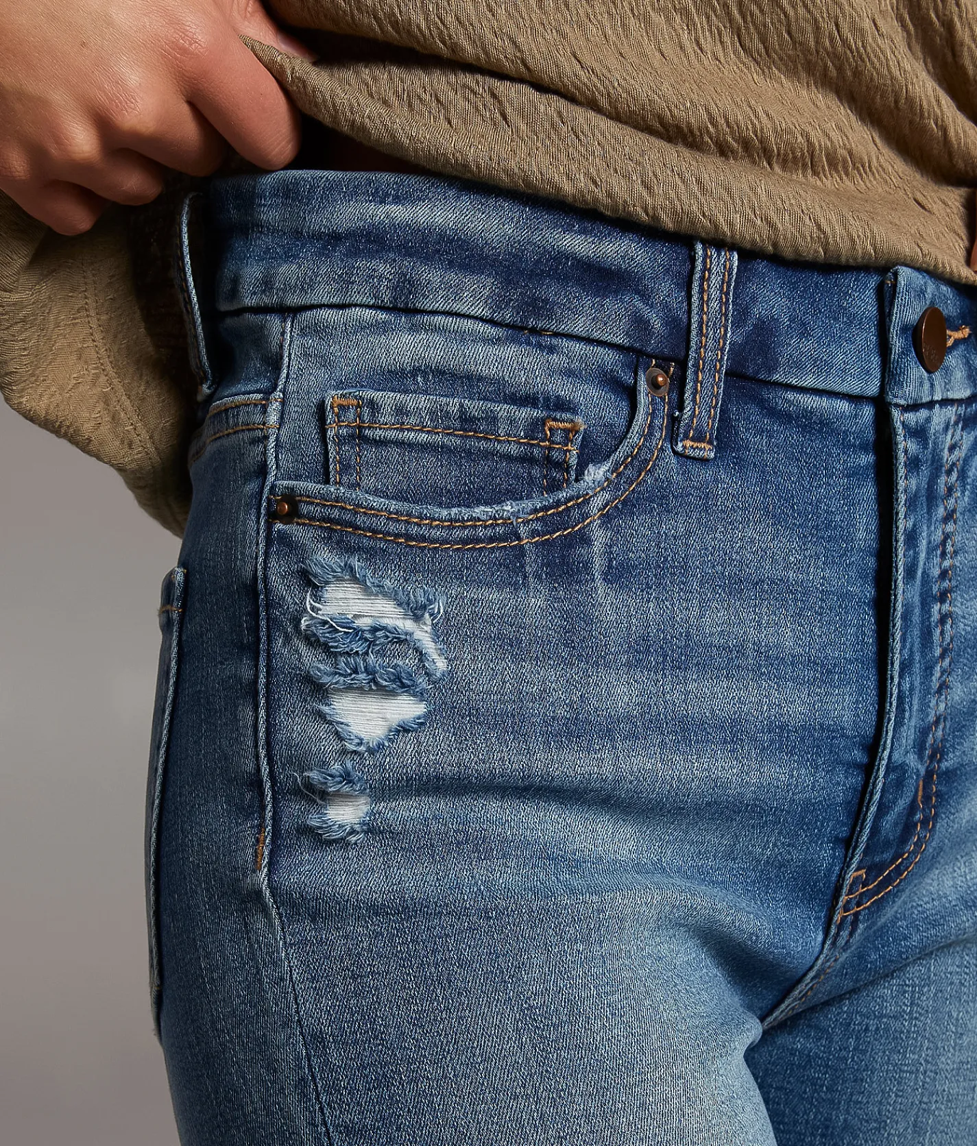 BKE Parker Ankle Skinny Stretch Jean Gonzales 2