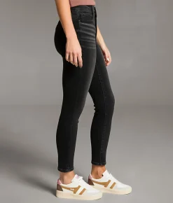 BKE Parker Ankle Skinny Stretch Jean Washed Black New
