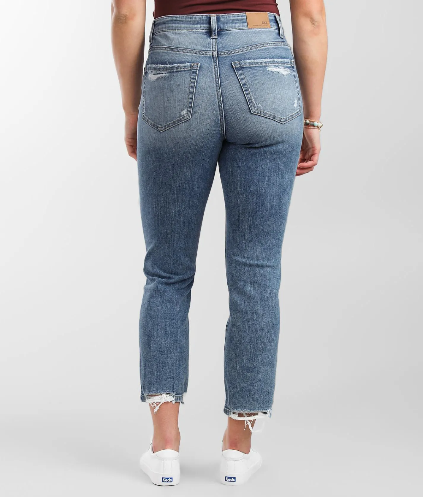 BKE Parker Ankle Straight Stretch Jean Nimley Clearance