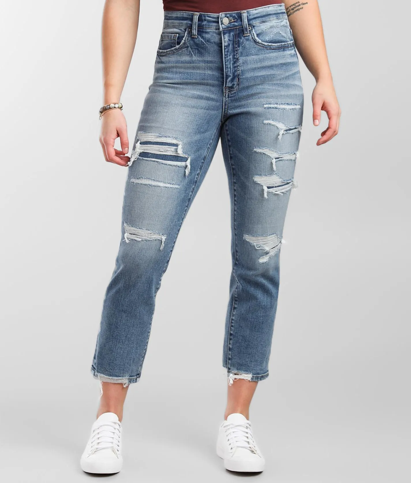 BKE Parker Ankle Straight Stretch Jean Nimley Clearance