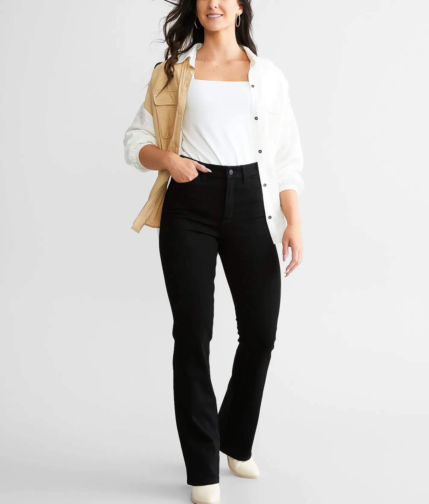 Jeans|Bottoms | BKE Parker Boot Stretch Jean Black