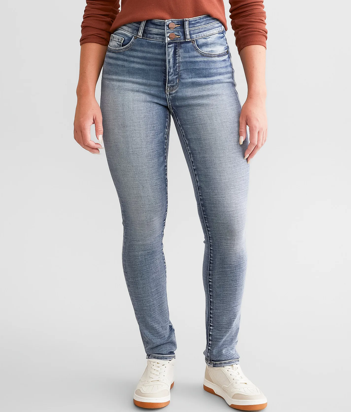 BKE Parker Classic Skinny Stretch Jean Rhude 10 Discount