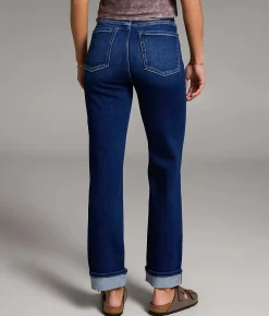 BKE Parker Cropped Straight Stretch Jean Folmer 4 Discount
