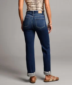 Jeans|New Jeans | BKE Parker Cropped Straight Stretch Jean Folmer 12