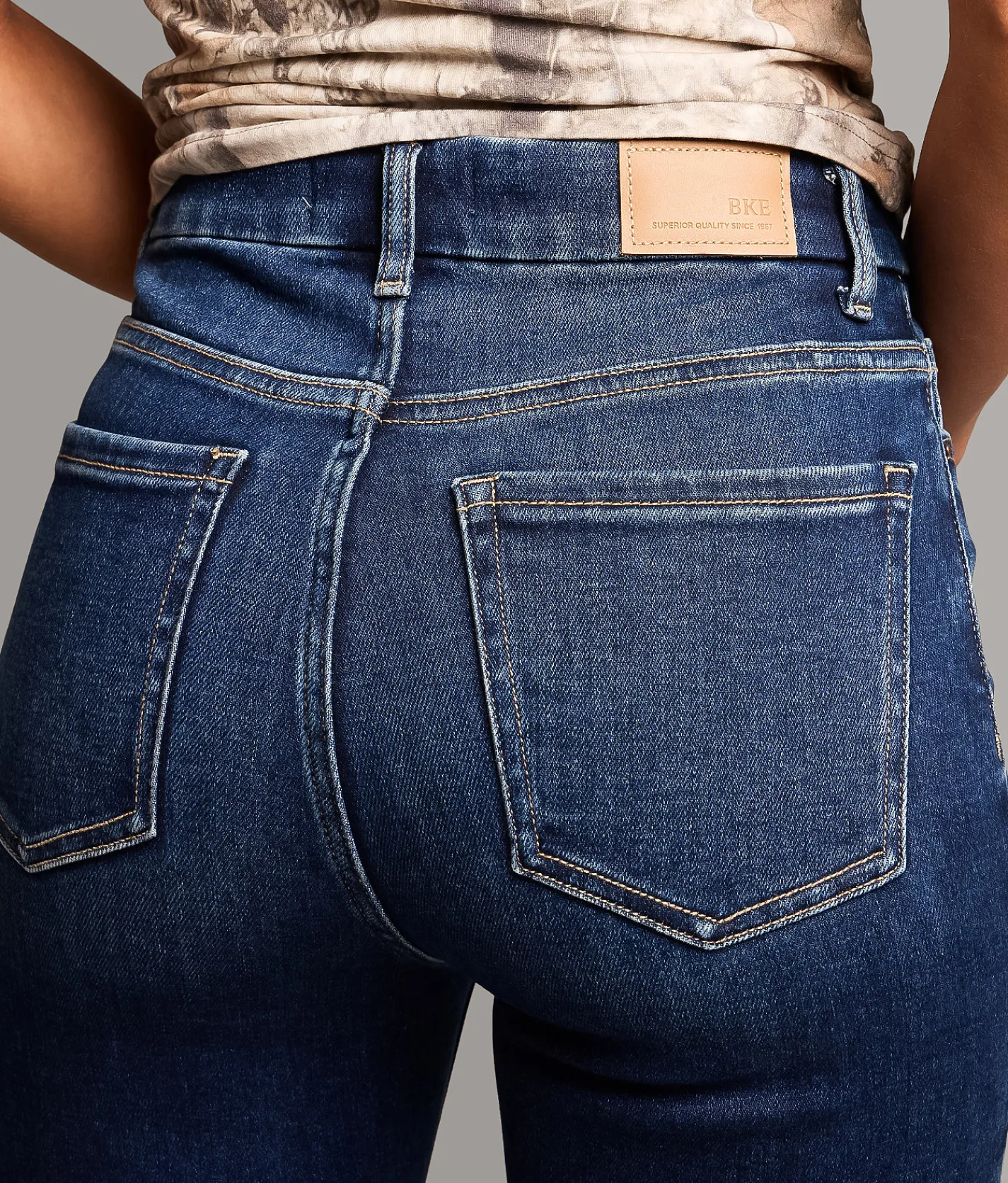 Jeans|New Jeans | BKE Parker Cropped Straight Stretch Jean Folmer 12
