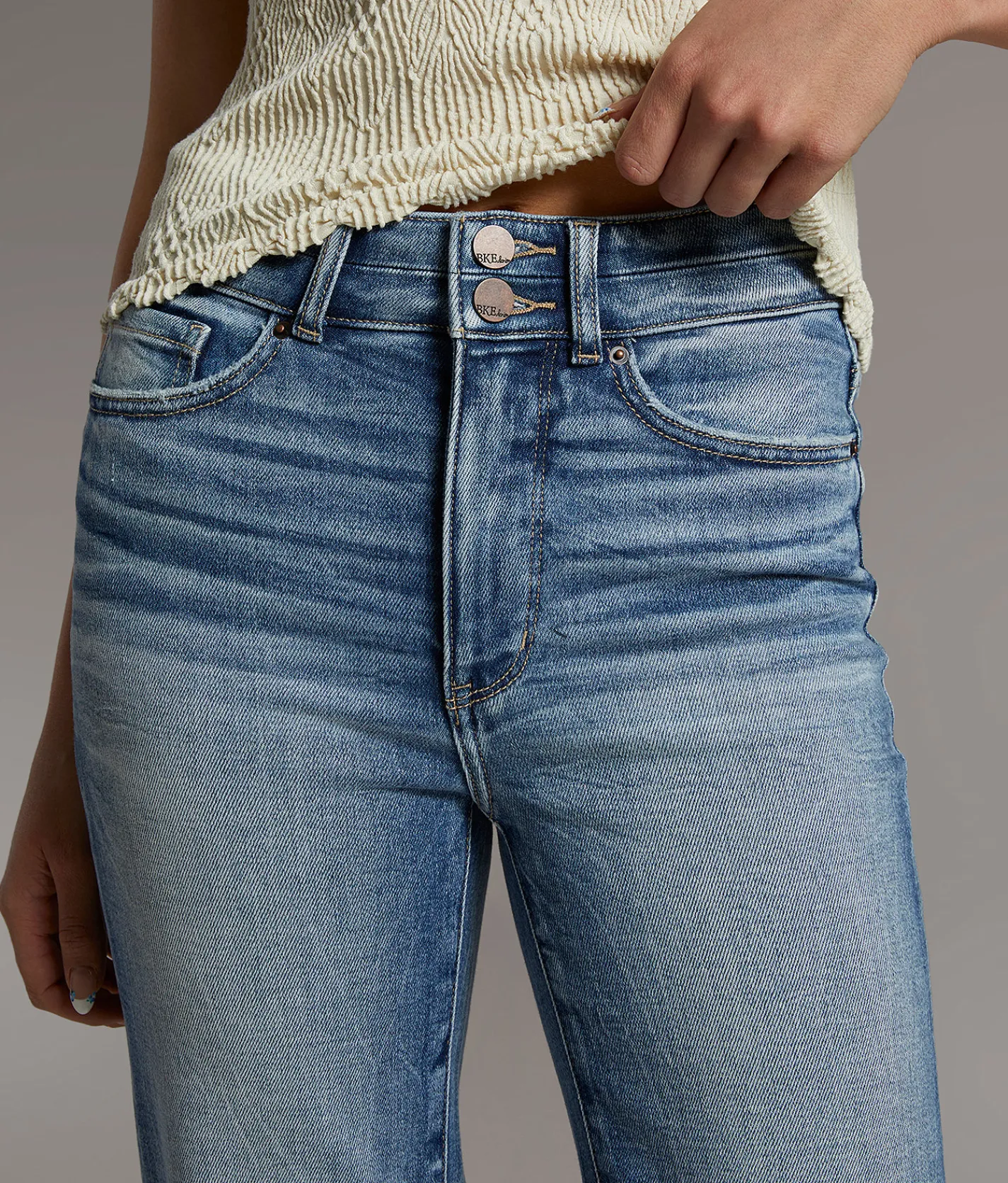 Jeans|Bke Jeans | BKE Parker Cropped Straight Stretch Jean Renner