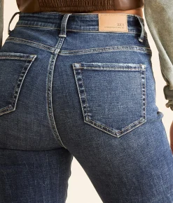 Jeans|Bottoms | BKE Parker Cropped Straight Stretch Jean Mintle 5