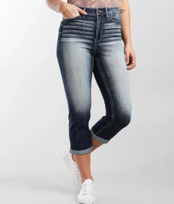 BKE Parker Cuffed Stretch Capri Jean Verax 4 Best