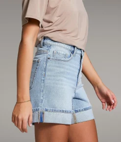 Bottoms|Shorts | BKE Parker Cuffed Stretch Short Smalley
