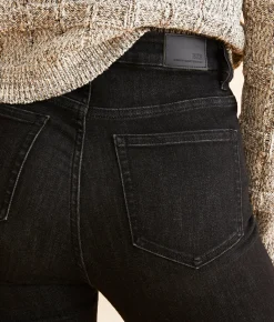 Jeans|Bottoms | BKE Parker Flare Stretch Jean Washed Black