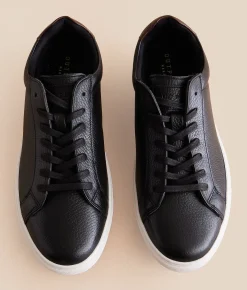 Outpost Makers Parker Leather Sneaker Black Discount