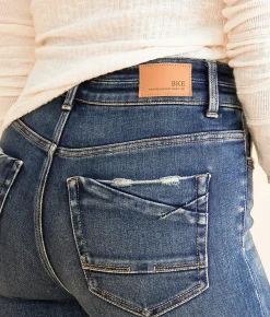 BKE Parker Straight Stretch Cuffed Jean Ambrose 2