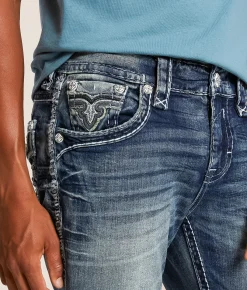Rock Revival Jeans|Bottoms | Rock Revival Parker Straight Stretch Jean Parker J202