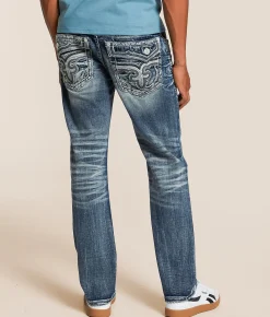 Rock Revival Jeans|Bottoms | Rock Revival Parker Straight Stretch Jean Parker J202