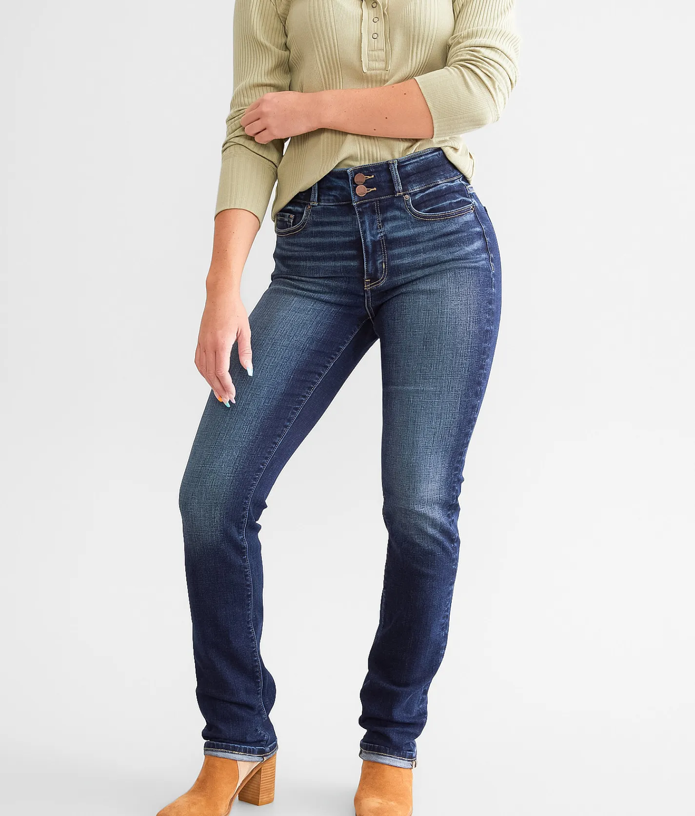 Jeans|Bottoms | BKE Parker Straight Stretch Jean Moraga