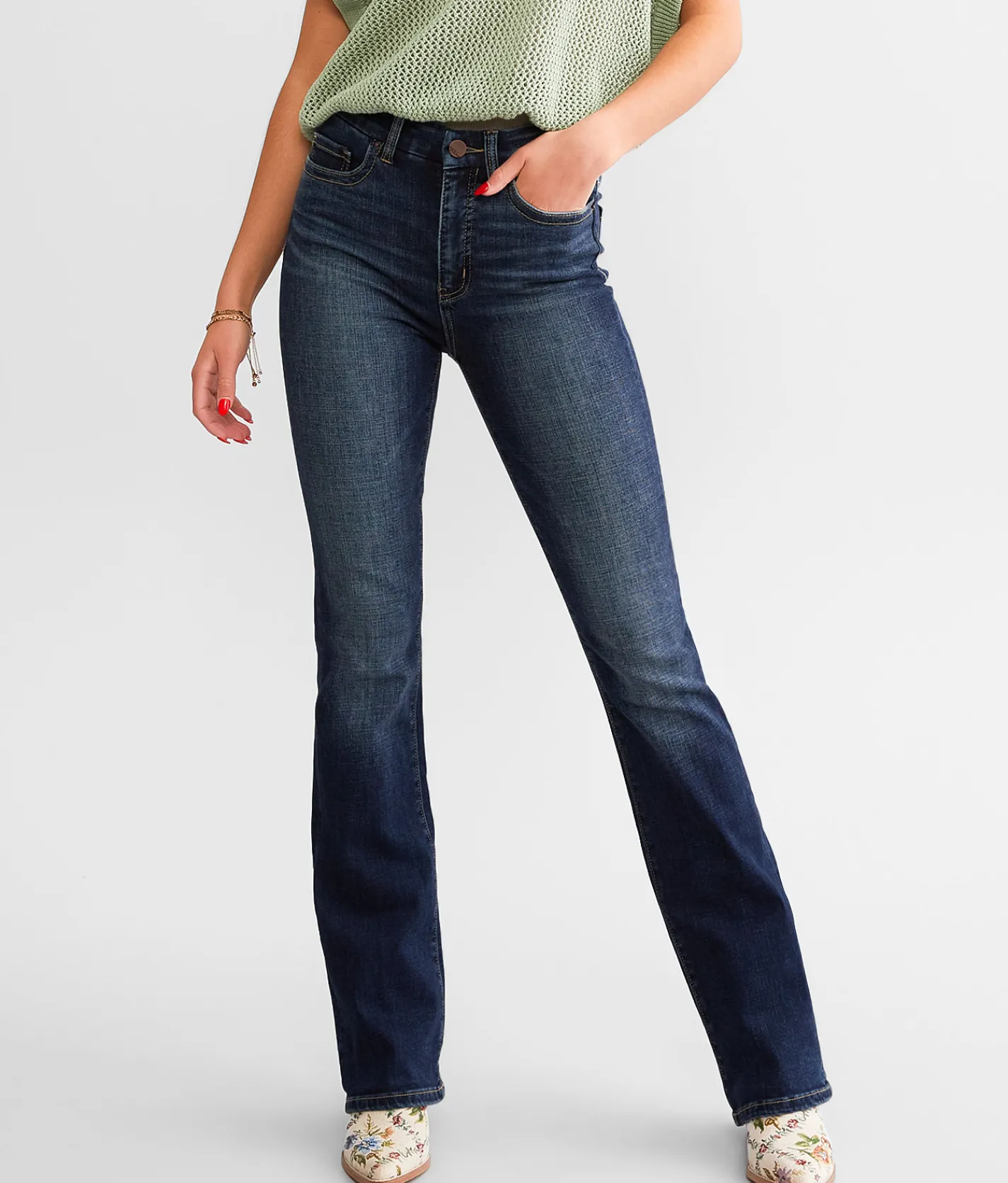 BKE Parker Tailored Boot Stretch Jean Novak Hot