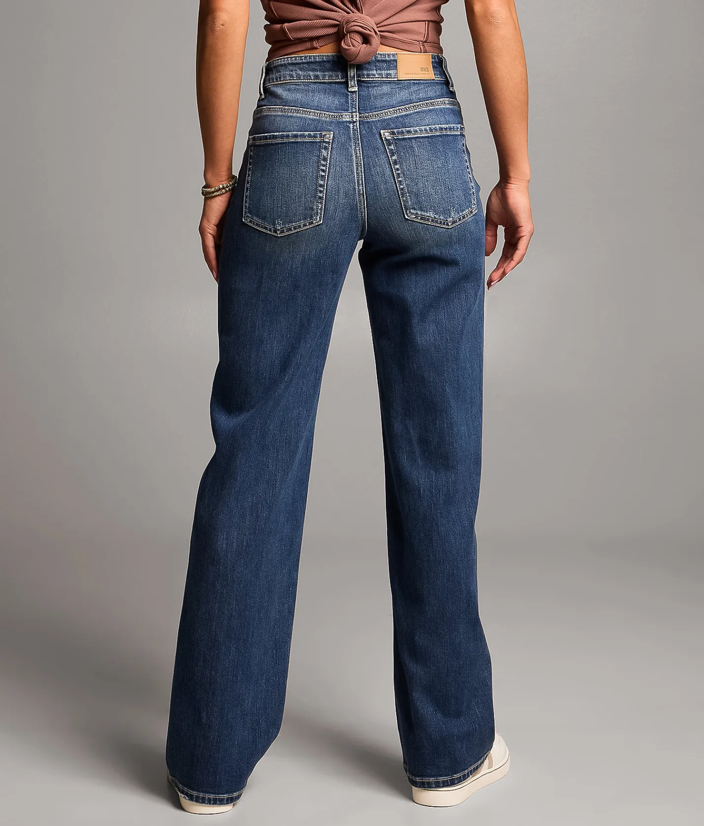 BKE Parker Wide Leg Stretch Jean Kacar 2 Discount