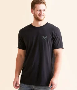 Graphic T-Shirts | Ariat Parks Sign T-Shirt Black