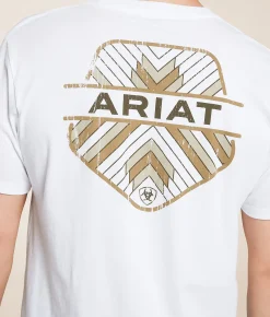 Ariat Parks Sign T-Shirt White Discount