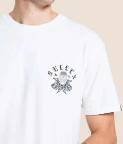 Sullen Parlor Pin-Up T-Shirt White Outlet