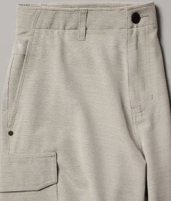 Maven Co-op Paroramic Cargo Stretch Short White Light Grey Sale