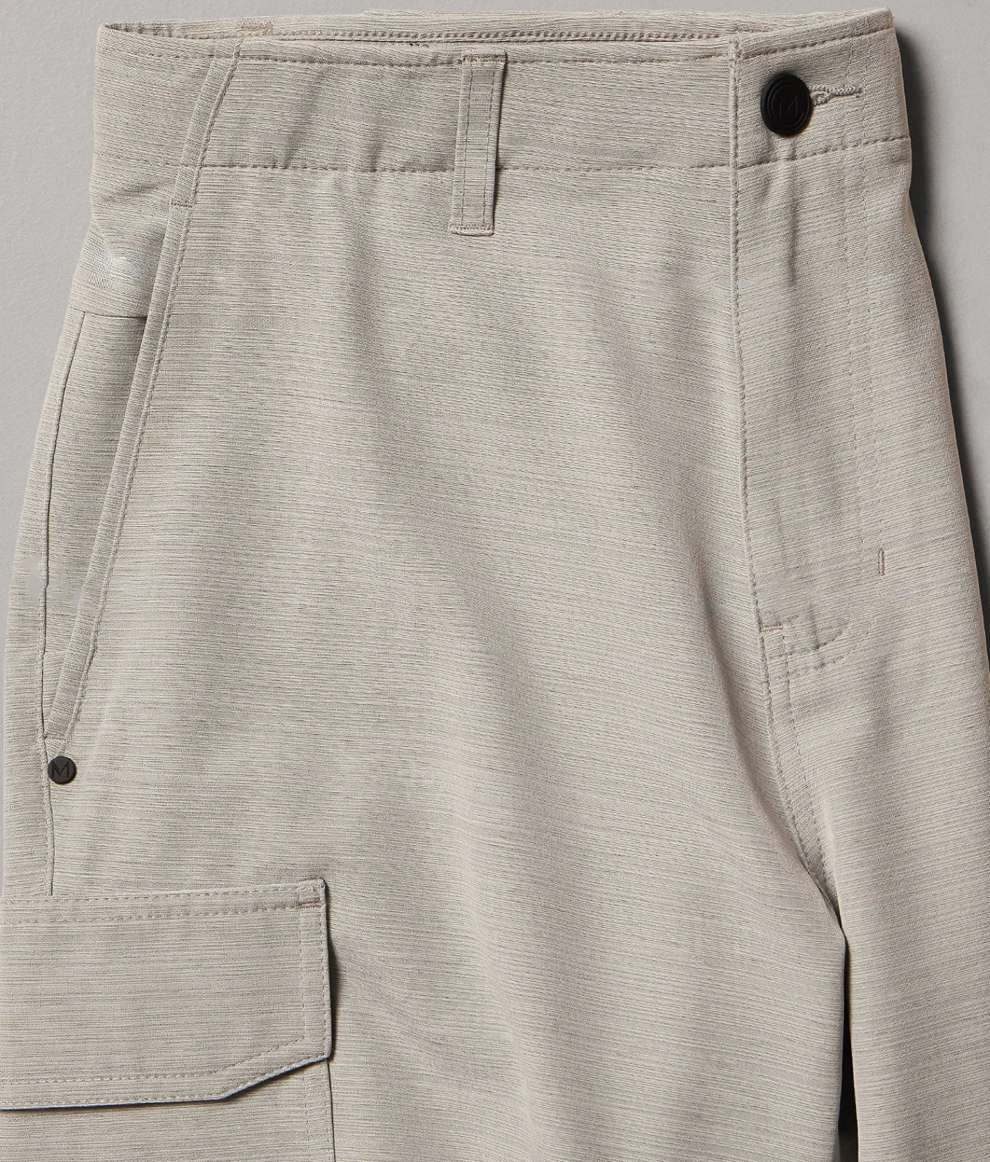 Maven Co-op Paroramic Cargo Stretch Short White Light Grey Sale