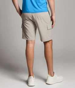 Maven Co-op Paroramic Cargo Stretch Short White Light Grey Sale