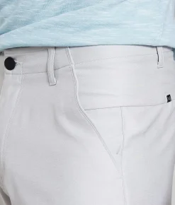 Bottoms | Maven Co-op Par Performance Stretch Short White Grey