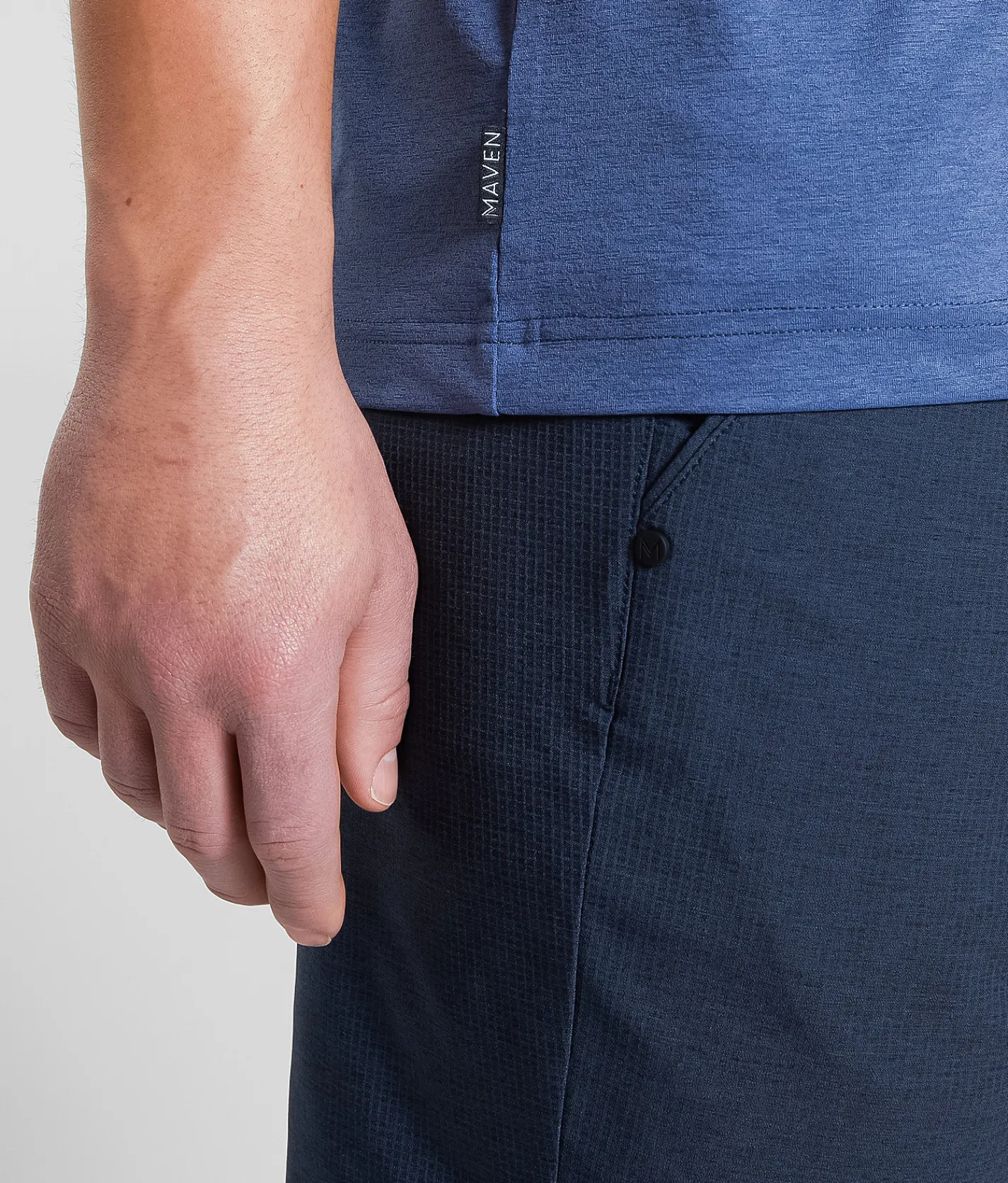 Bottoms|Activewear | Maven Co-op Par Performance Stretch Short Hickory