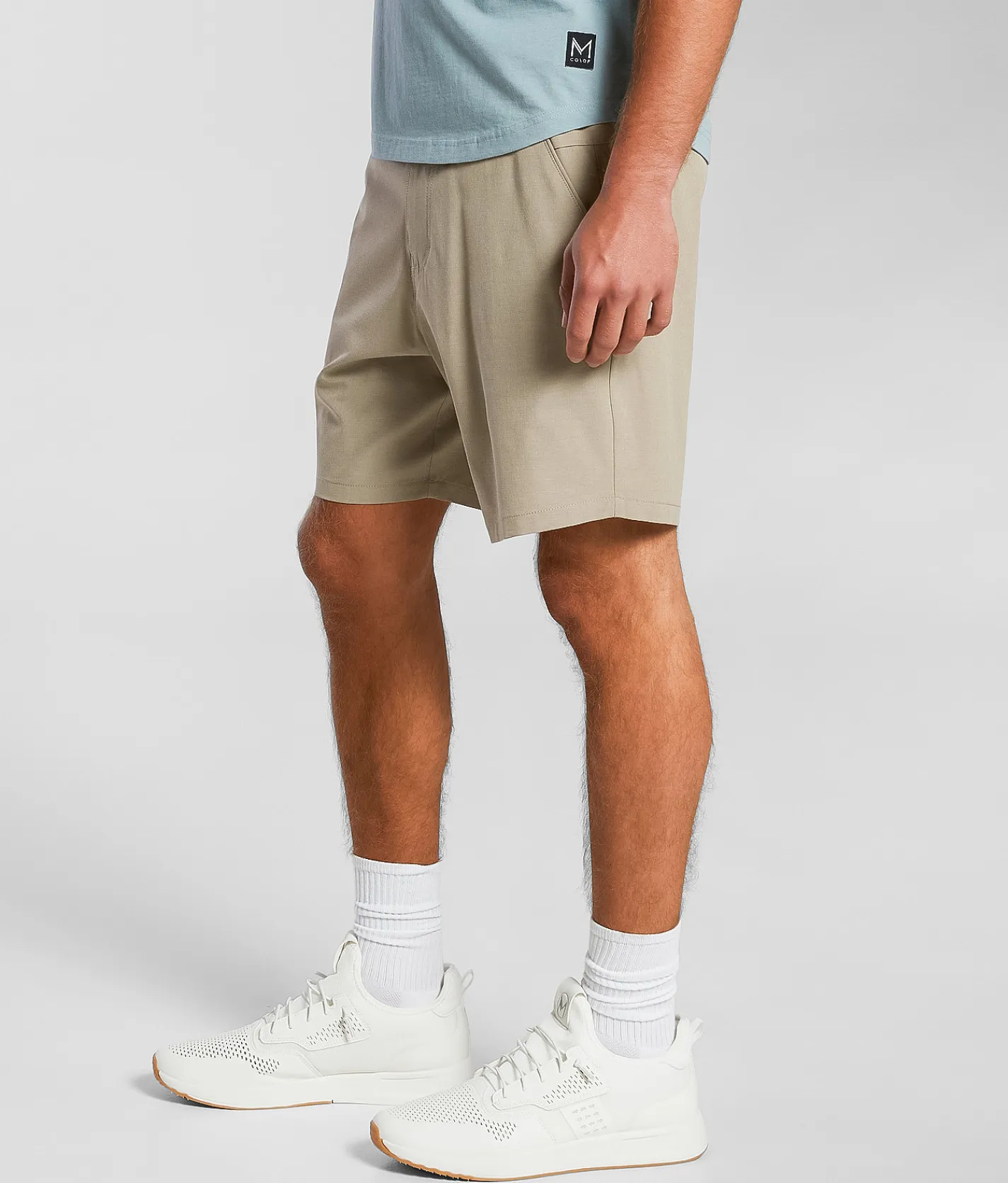 Bottoms|Shorts | Maven Co-op Par Performance Stretch Short Dark Khaki