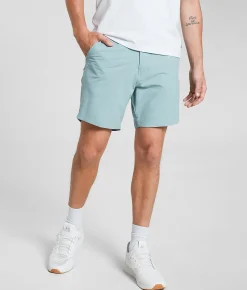 Maven Co-op Par Performance Stretch Short Teal Clearance