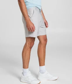 Maven Co-op Par Performance Stretch Short White Grey
