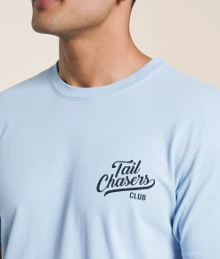 Tail Chasers Club Par Tee T-Shirt Chambray Outlet