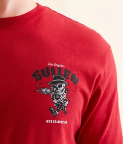 Sullen Part Of The Family T-Shirt Equestrian Red Outlet