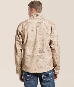 Tops|Coats & Jackets | Ariat Patriotic Softshell Jacket Tan