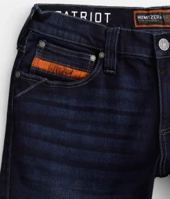 Sale Jeans|Bottoms | Howitzer Patriot Slim Straight Stretch Jean Destroyer