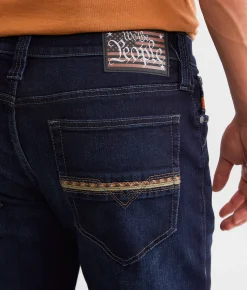 Sale Jeans|Bottoms | Howitzer Patriot Slim Straight Stretch Jean Destroyer