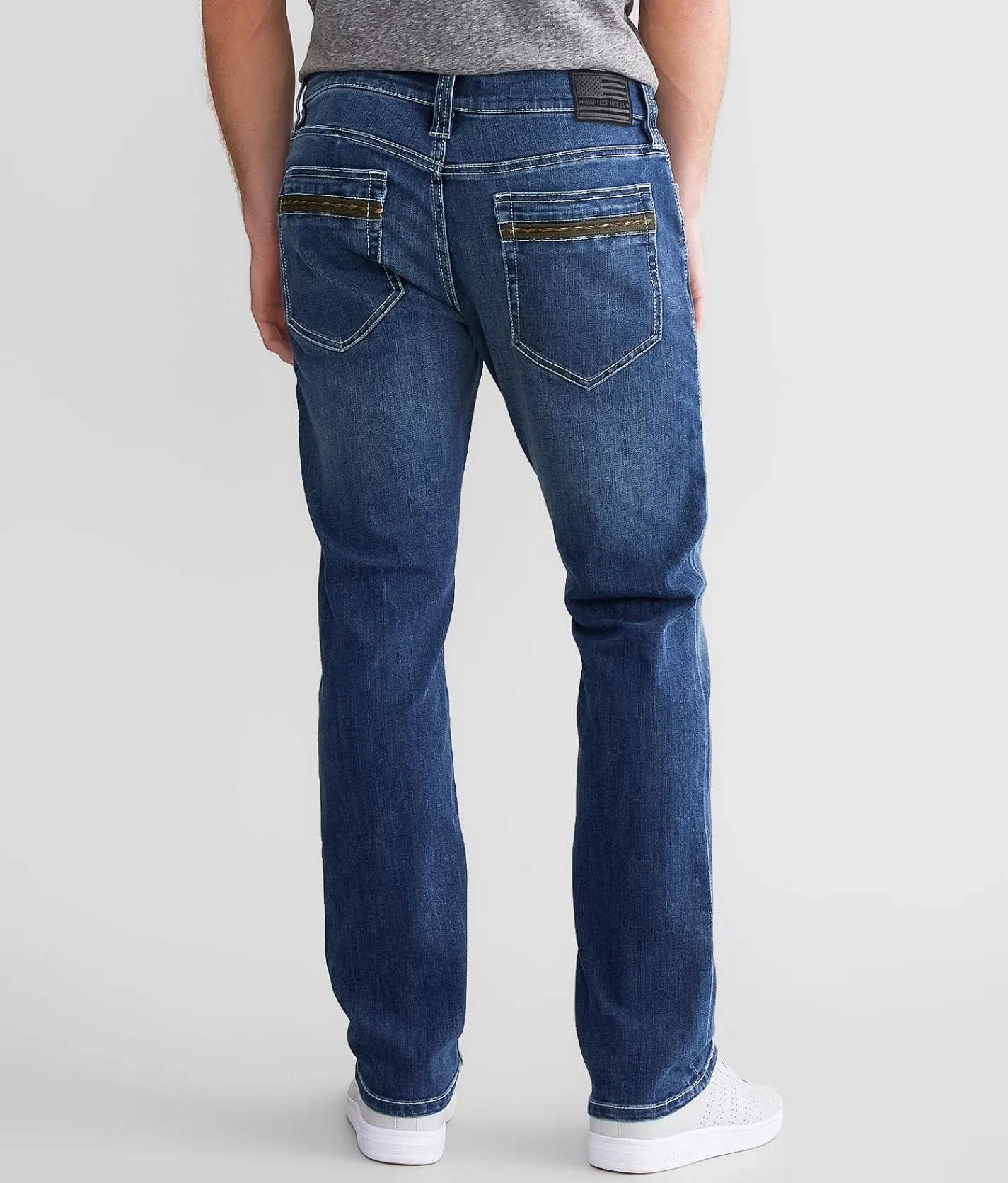 Sale Jeans|Bottoms | Howitzer Patriot Slim Straight Stretch Jean Divot