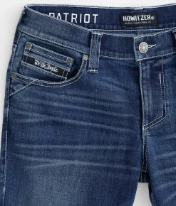 Sale Jeans|Bottoms | Howitzer Patriot Slim Straight Stretch Jean Divot