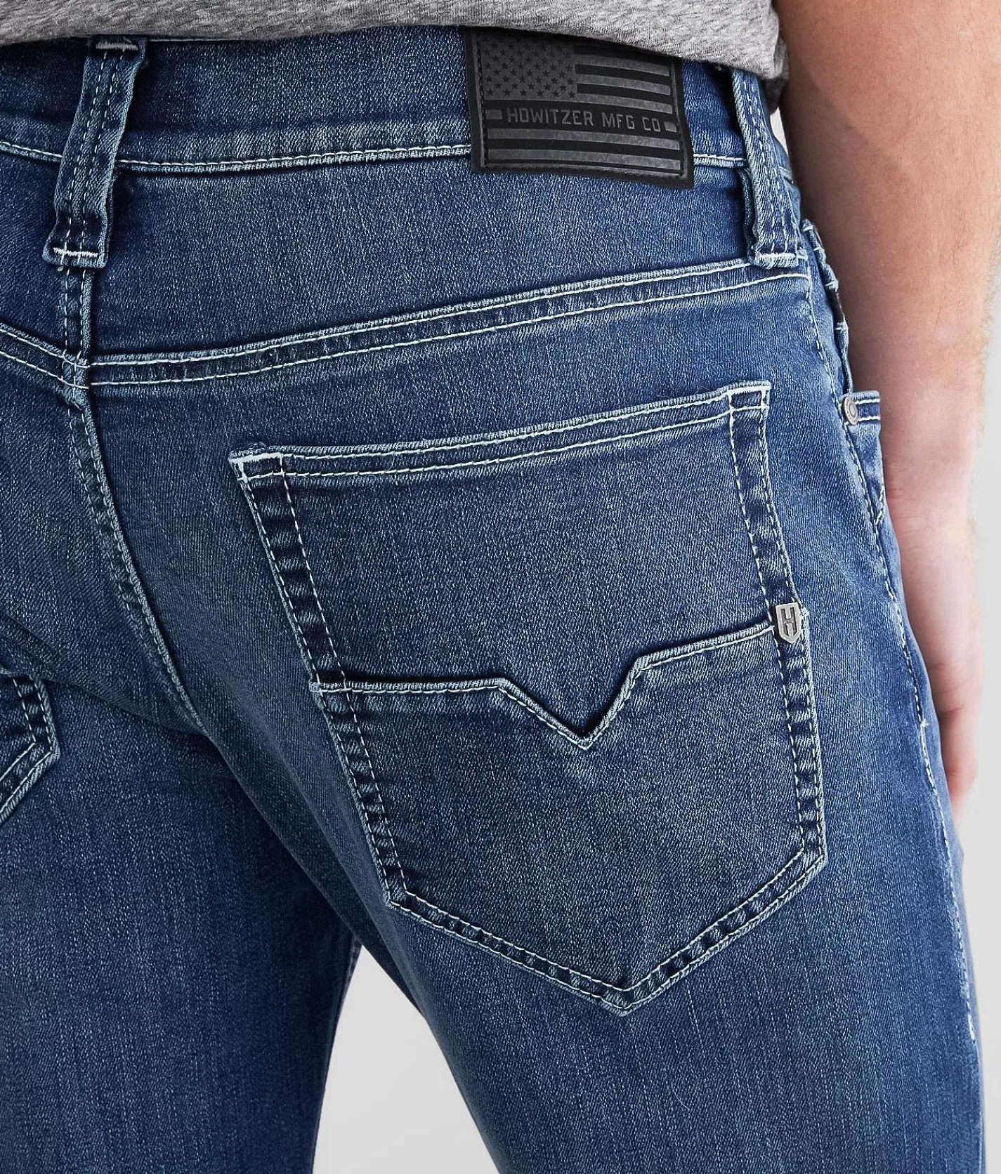 Howitzer Patriot Slim Straight Stretch Jean Division