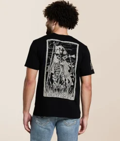 Howitzer Patriot Tarot Card T-Shirt Black Sale
