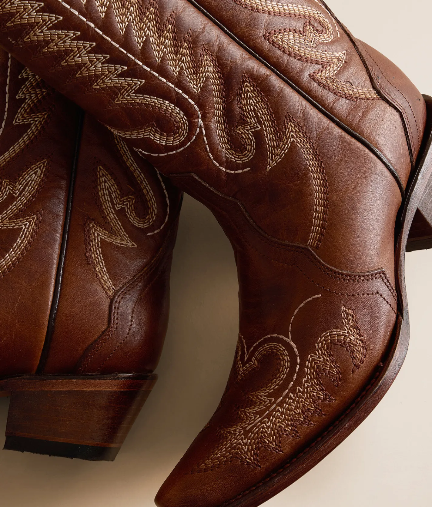 Circle G Patterns Leather Western Boot Honey Sale