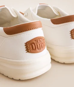HEYDUDE™ Paul Canvas Shoe White