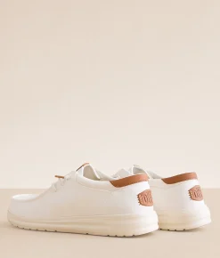 HEYDUDE™ Paul Canvas Shoe White