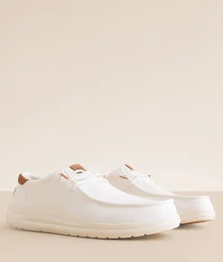 HEYDUDE™ Paul Canvas Shoe White