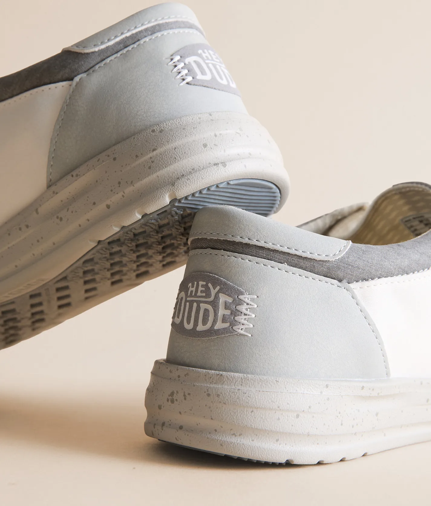 HEYDUDE™ Paul Washed Shoe White Multi Best