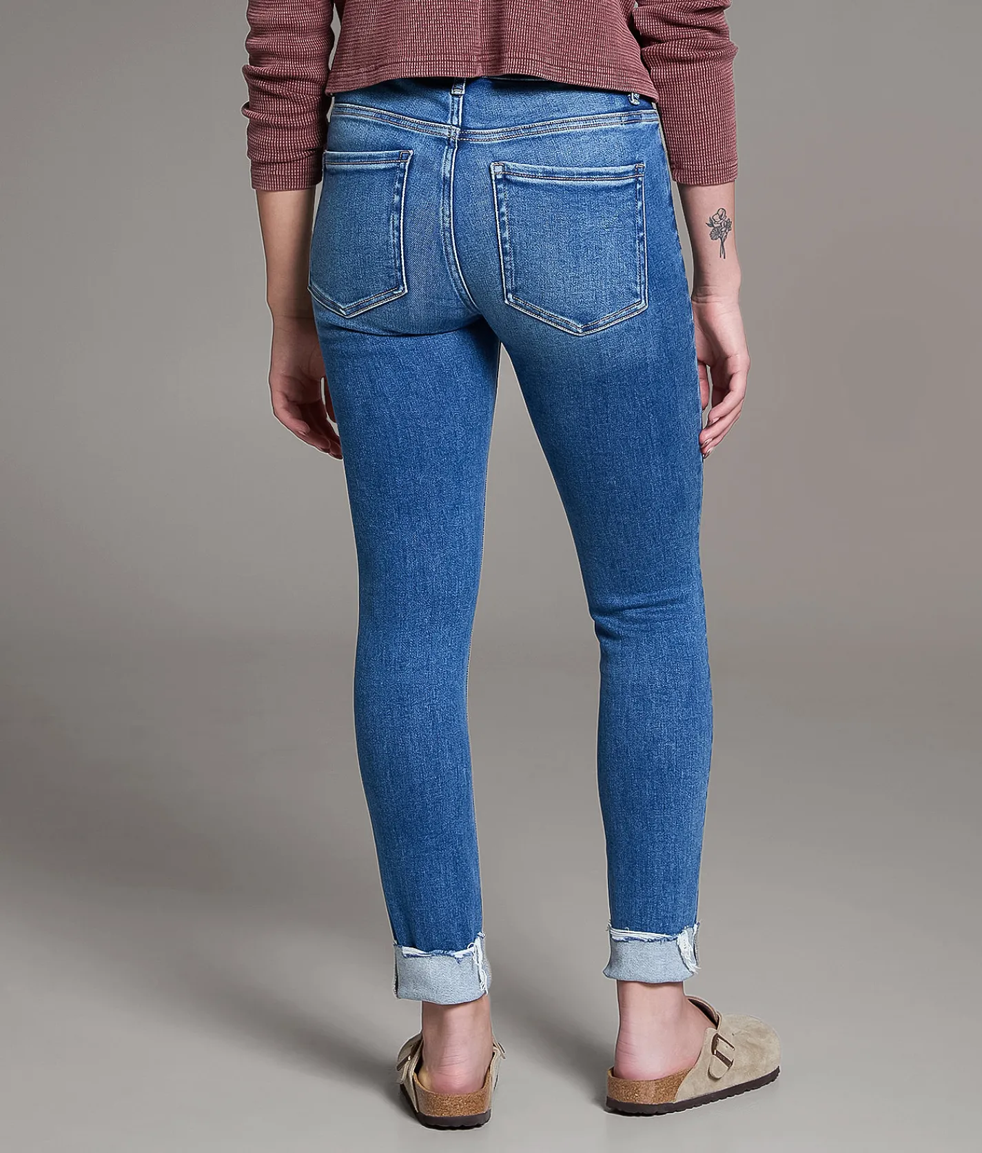 Bottoms | BKE Payton Ankle Skinny Stretch Cuffed Jean Chadis